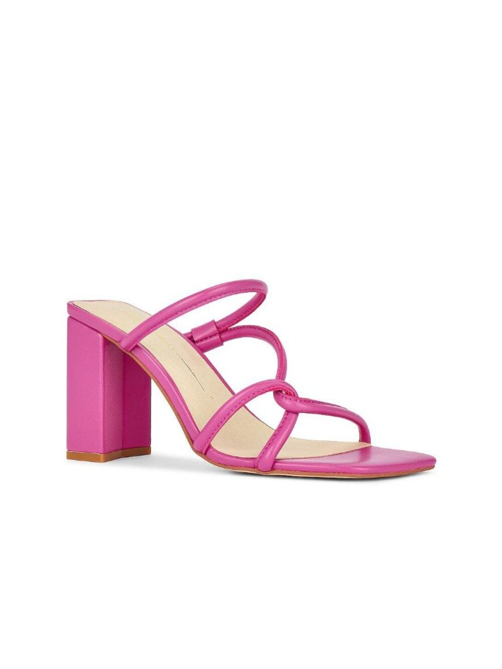 Intentionally Blank x Revolve Wick Sandals in Flamingo 6 Womens High Heels